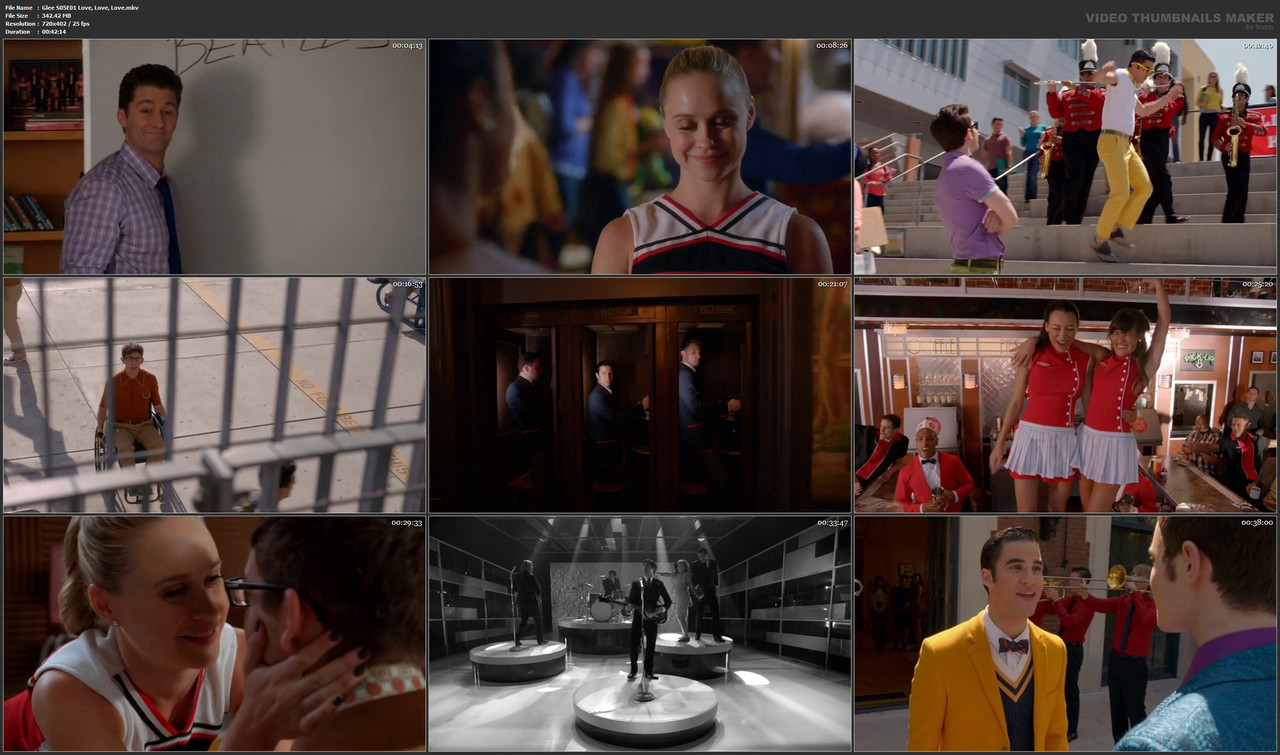 Glee S05E01 Love, Love, Love.mkv