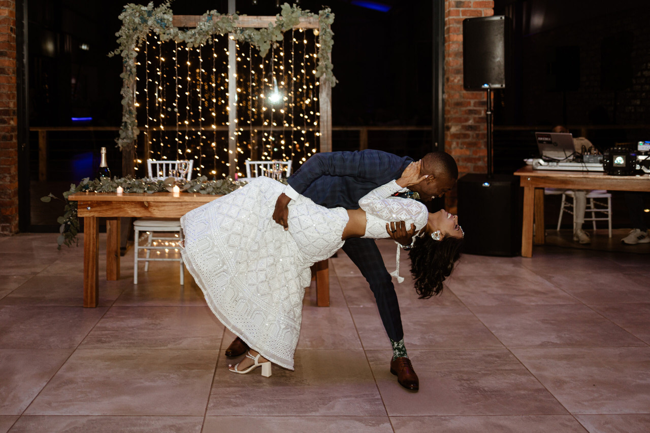 Dancing into forever at Arch and Arrow.