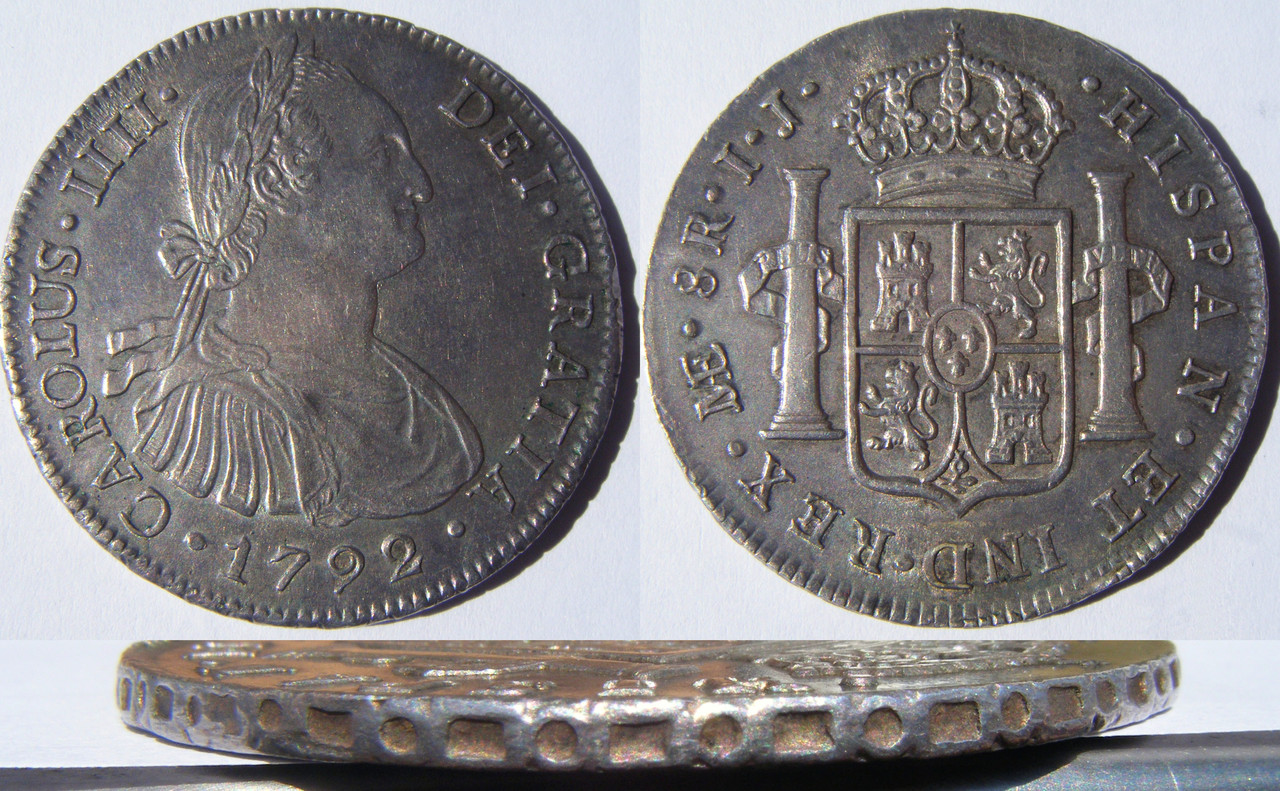 8 REALES CARLOS IV 1792 LIMA IJ (mis últimos duros, 3 de 5) 8-R-Carlos-IV-1792-Lima-IJ