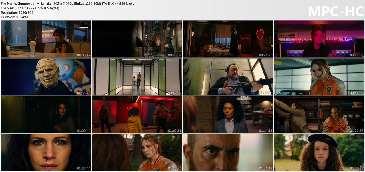 Gunpowder Milkshake (2021) (1080p Blu Ray x265 10bit ITA ENG) GEGE mkv thumbs