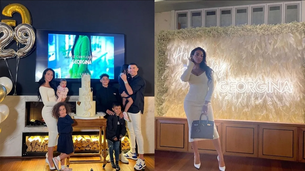 Mientras CR7 es abucheado en Arabia Saudita, Georgina Rodríguez hace una fiesta