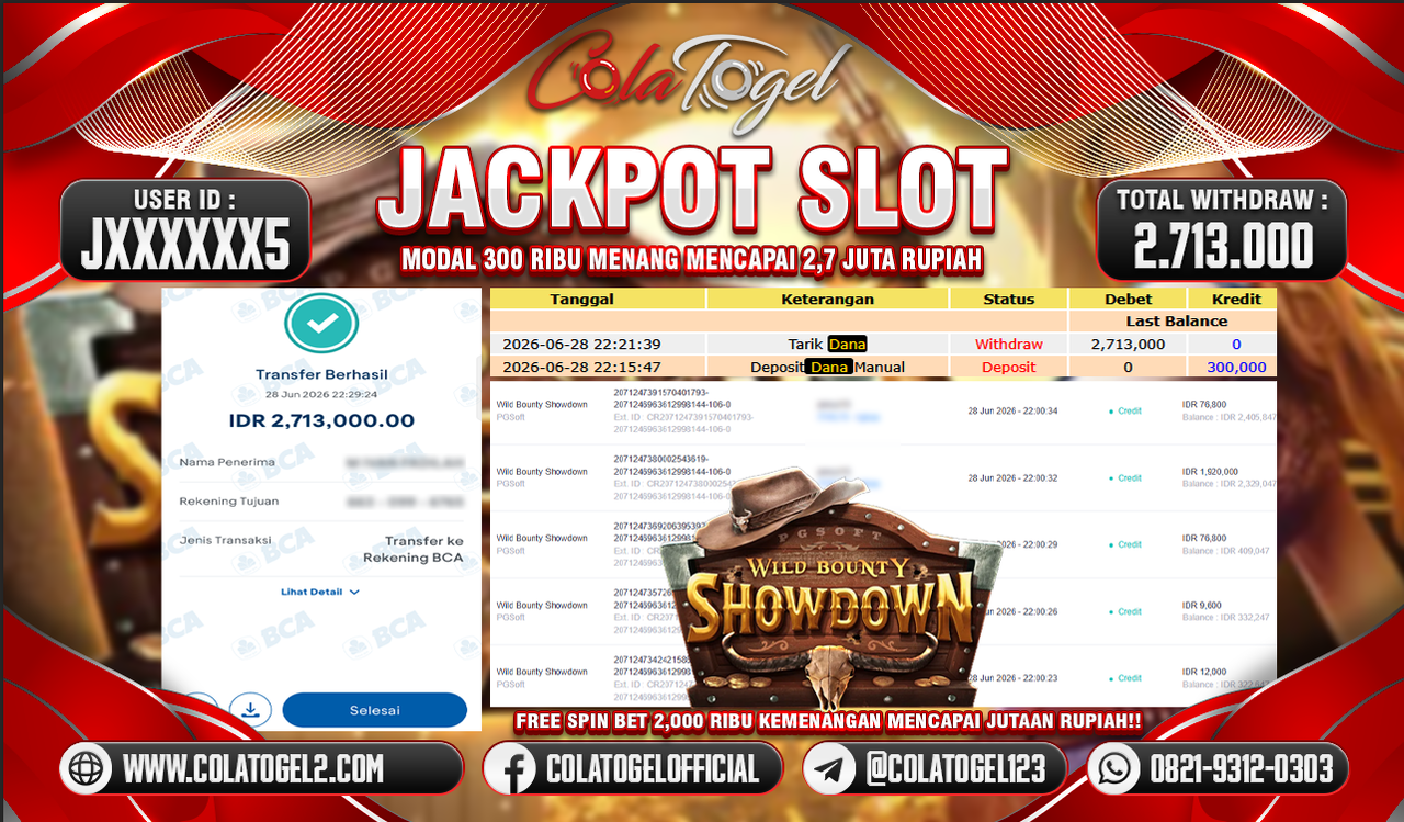 JACKPOT SLOT GACOR!!