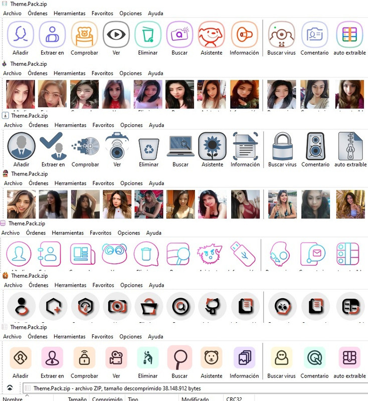 Editar tema W7