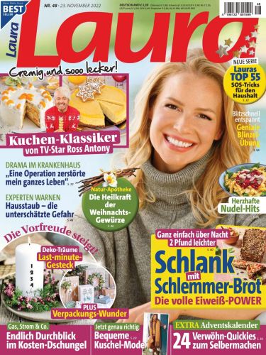 Cover: Laura Frauenzeitschrift No 48 vom 23  November 2022