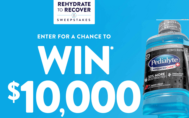 Revitalize Your Wins: Pedialyte Rehydrate to Recover Game & Sweepstakes with 221 Prizes!