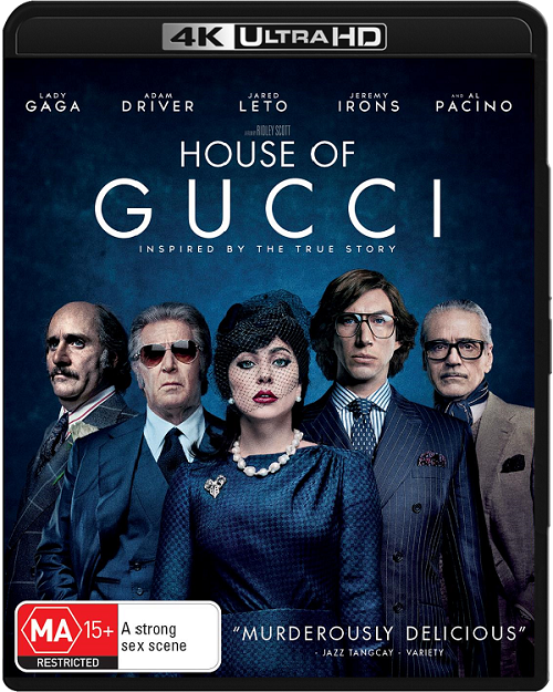 Dom Gucci / House of Gucci (2021) MULTi.REMUX.2160p.UHD.Blu-ray.HDR.HEVC.DTS-HD.MA5.1-DENDA / LEKTOR i NAPISY PL