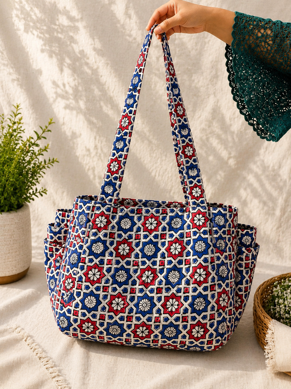 Handcrafted Round Handbag for Women – Stylish Lightweight Everyday Carry Bag