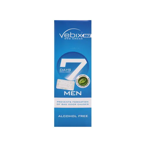 Vebix Blue Active Deodorant Cream - 25 ml
