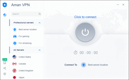 AMAN VPN 2.2.5 Multilingual AMAN VPN 2.2.5 Multilingual