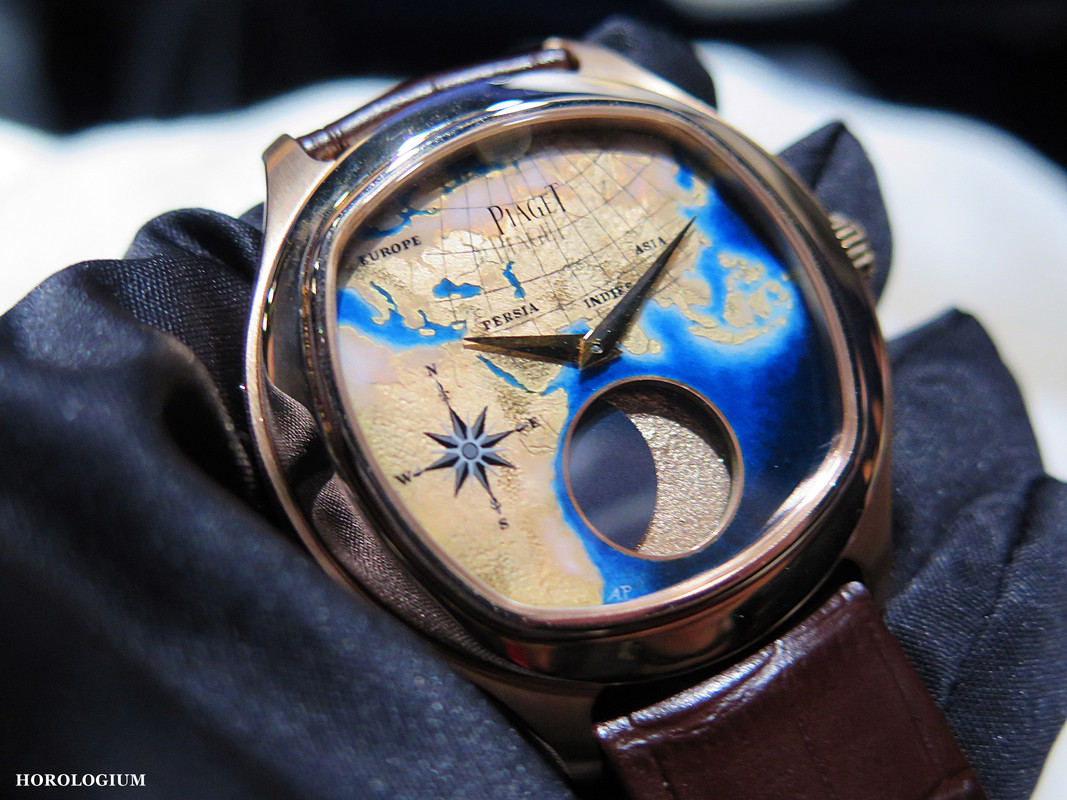 PIAGET : Emperador Coussin XL Large Moon Enamel – HOROLOGIUM