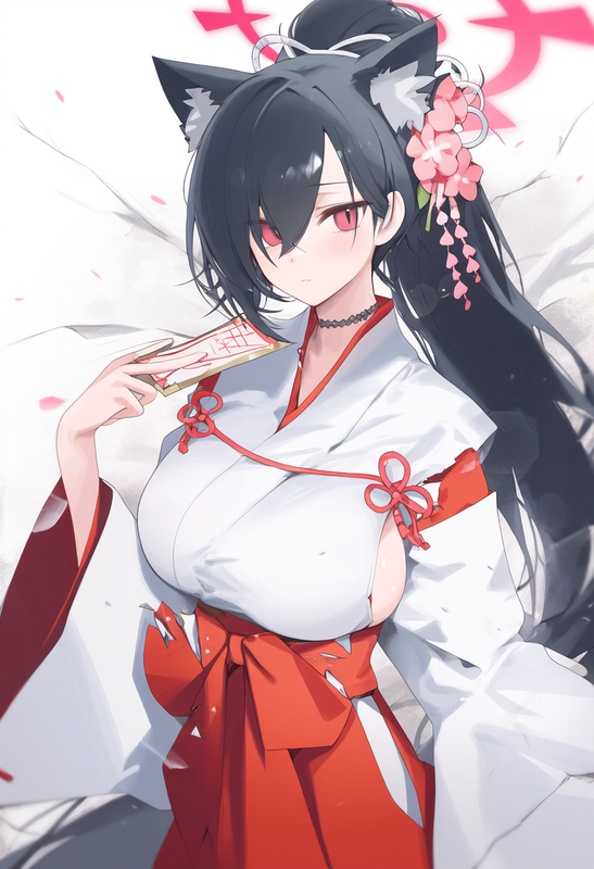 1girl, serika (new year), [[[[[[blue archive]]]]]], mikozin, NDGD, ohlia, {kobay s-540640193