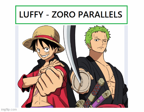 General & Others - Luffy and Sanji rokushiki