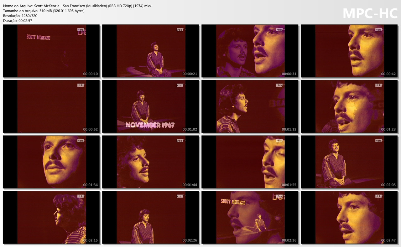 Scott McKenzie - San Francisco (Musikladen 11) (RBB HD 720p) [22.02.1974]