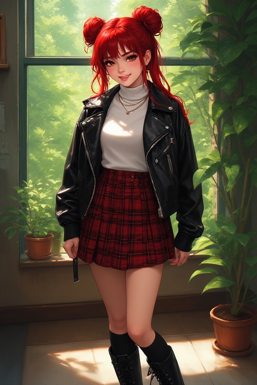 Oil-painting-Young-woman-with
