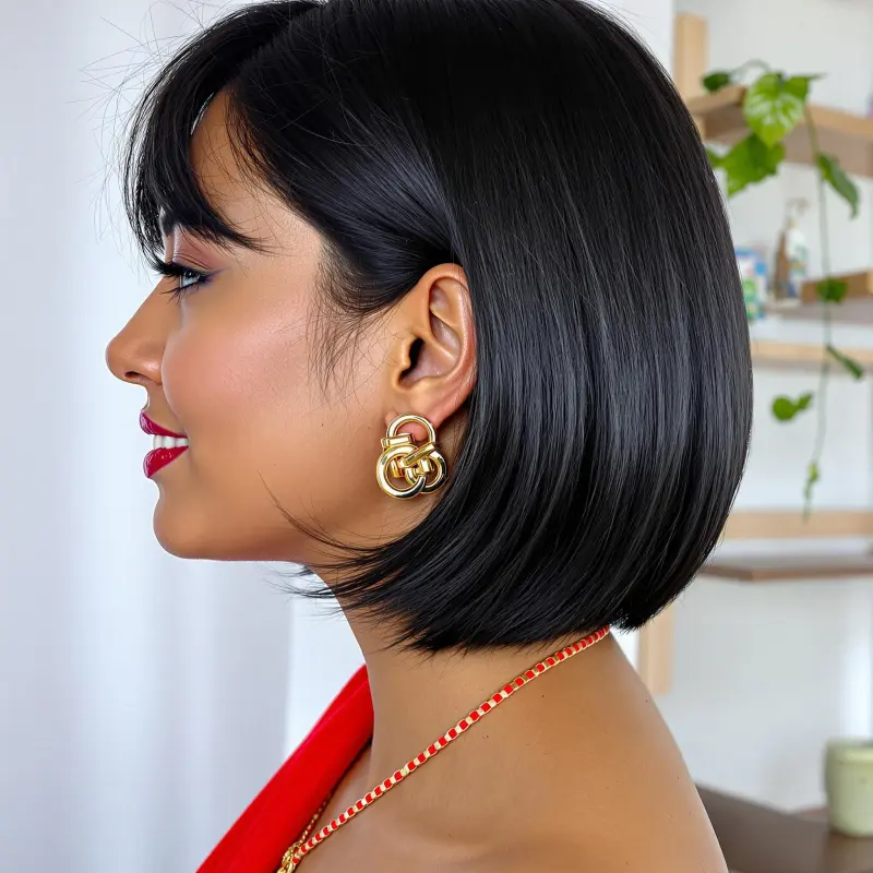 Sophisticated Chic: The Allure of the Luxe Bob - short hair old money