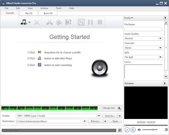 Xilisoft Audio Converter Pro 6.5.1