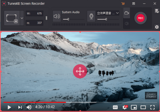 TunesKit Screen Recorder v2.0.0.37