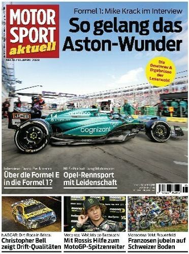 Cover: Motorsport aktuell Magazin No 18 vom 13  April 2023