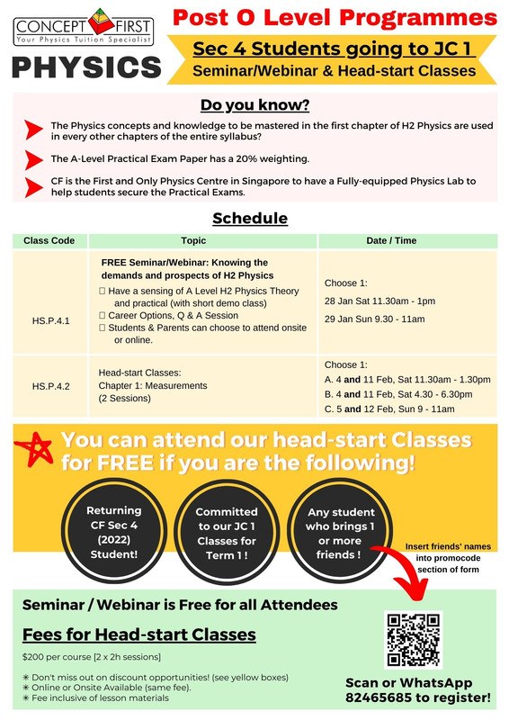 Physics HS (JC1 Jan)