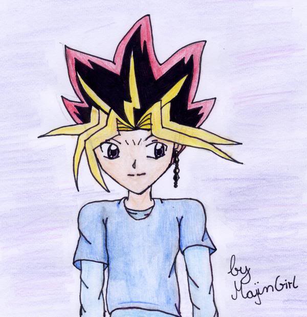 Hình vẽ Atemu (Yami Yugi) bộ YugiOh (vua trò chơi) - Page 9 2_Atemp_364