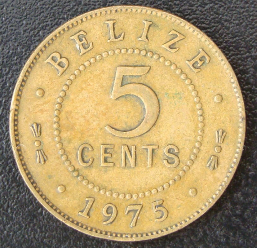 5 Centavos de Dólar. Belize (1975) BIZ-5-Centavos-D-lar-1975-rev