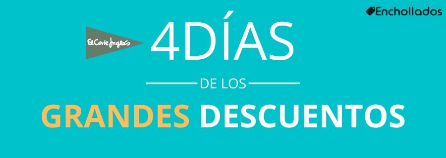 ¡4 días de grandes descuentos!