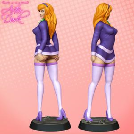 Daphne Pinup Statuette – 3D Print Model