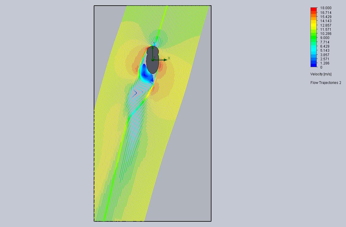 Flow Trajectories 2 Design Point 18