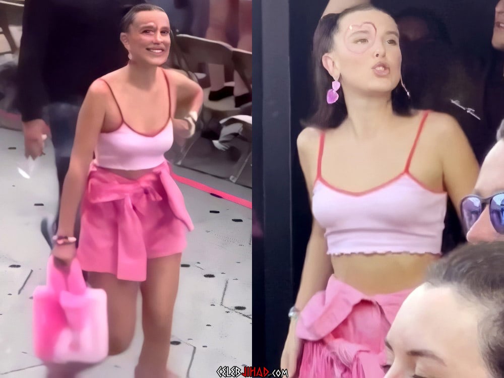 millie-bobby-brown-boob-bouncing