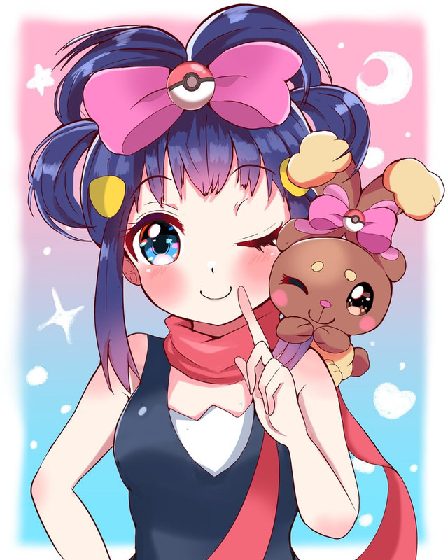 dawn-and-buneary-pokemon-and-1-more-draw