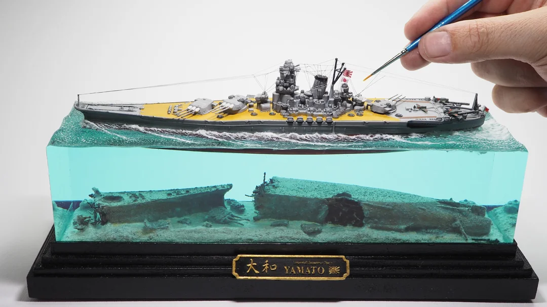 Maquettes insolites - Page 13 Yamato