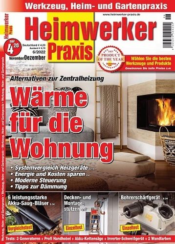 Cover: Heimwerker Praxis Magazin November-Dezember No 06 2022
