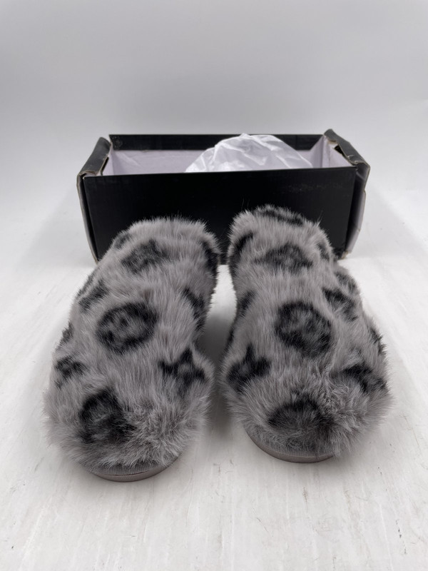 EGO KULTURE SLIPPERS GREY US 8 EUR 39 WOMEN YT3014-1