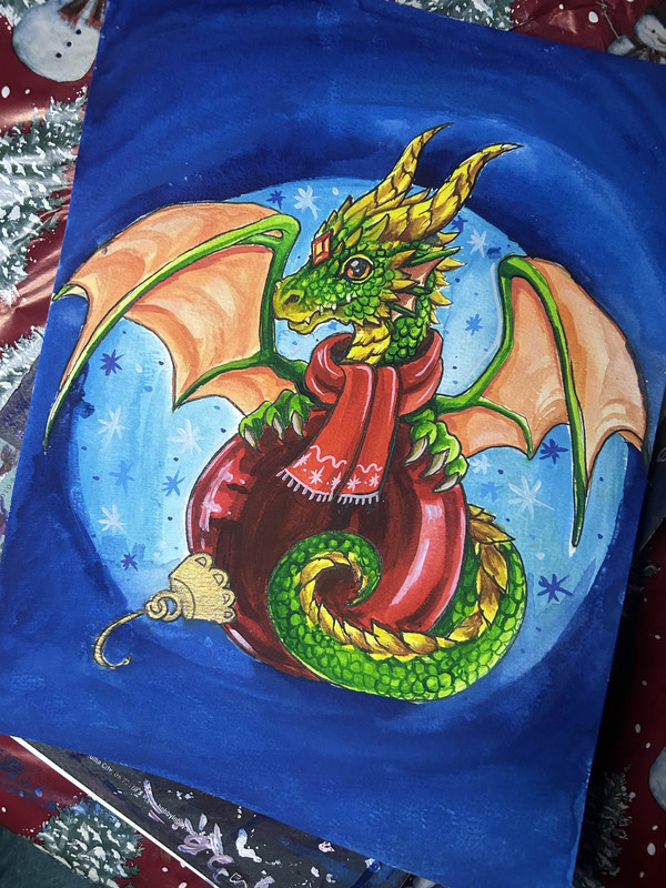 Dragons present