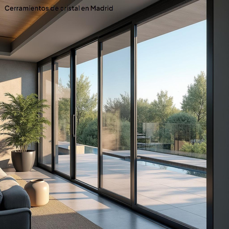 cerramientos de cristal en Madrid
