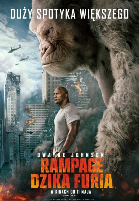 Rampage: Dzika Furia / Rampage (2018) 1080p.CEE.Blu-ray.AVC.TrueHD.7.1 / POLSKI LEKTOR, DUBBING i NAPISY