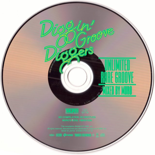 DJ Muro: Diggin' "Groove-Diggers" Unlimited Rare Groove (CD, 2019) FLAC LossLess