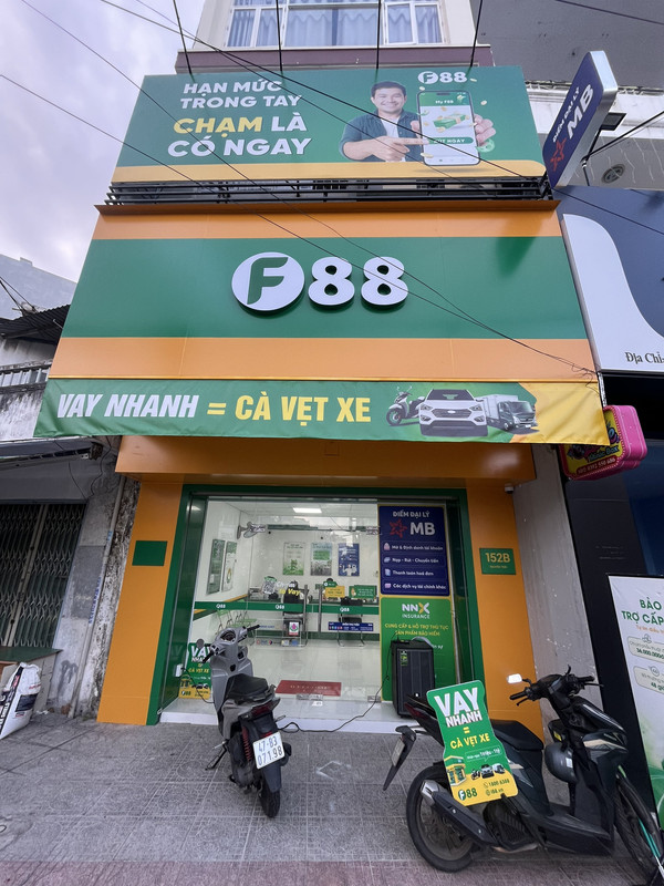 Phòng giao dịch F88 152B Nguyễn Trãi – Đang hoạt động