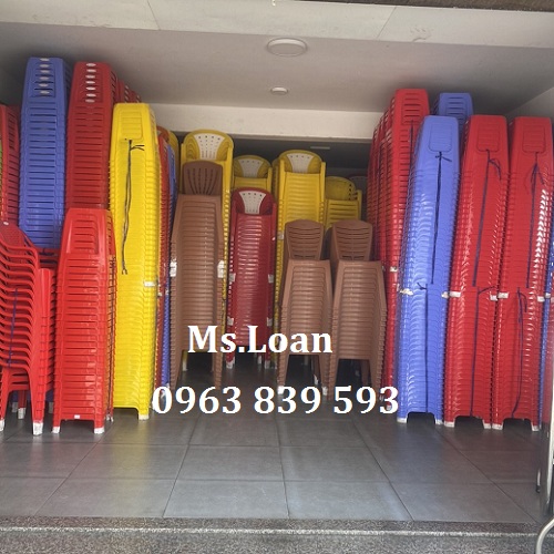 Địa chỉ phân phối ghế nhựa cao có dựa cho quán rẻ tại HCM / 0963 839 593 Ms.Loan