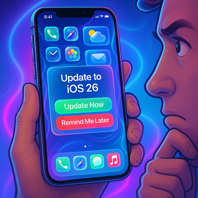 iOS 26: Atualizar ou Não o iPhone? Veja os Prós e Contras do Novo Sistema da Apple e Decida com Sabedoria