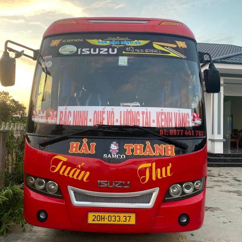 Nhà xe Tuấn Thư thái nguyên lương tài bắc ninh