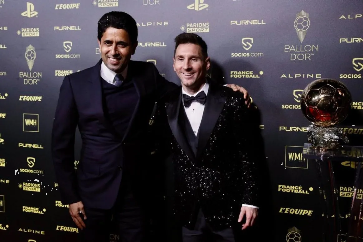 ¿Nasser Al-Khelaïfi le compró Balón de Oro a Messi? Lo acusan amaño en Francia