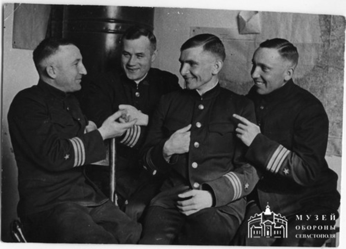 Командный состав БПЛ(слева направо Апостолов Георгий Петрович Л-24, Куделя Андрей Сергеевич – зам НШ