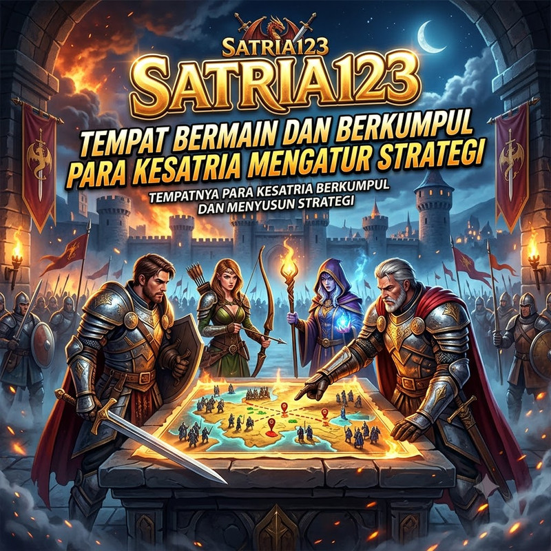 SATRIA123 : TEMPAT BERMAIN DAN BERKUMPUL PARA KESATRIA MENGATUR STRATEGI