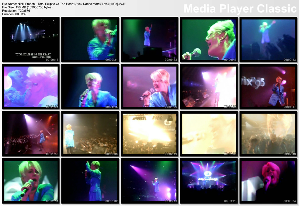 Nicki French - Total Eclipse Of The Heart (Avex Dance Matrix Live) [1995]