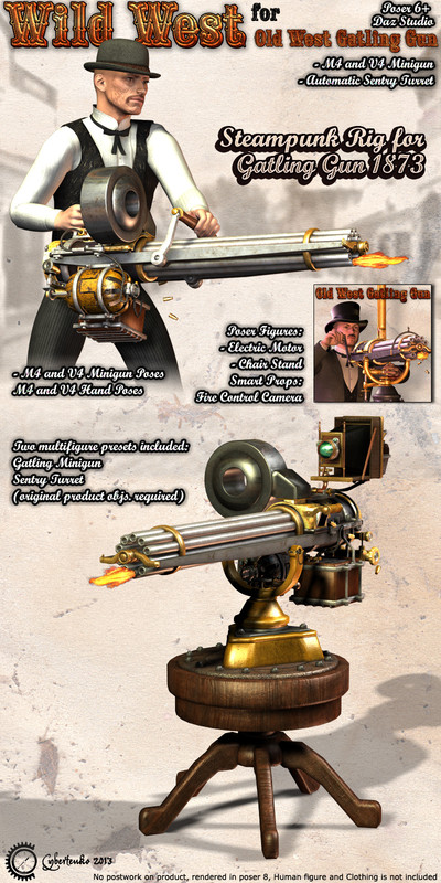 Old West SPGatling Gun
