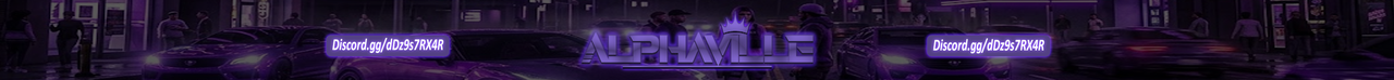 ALPHAVILLE RP OFICIAL banner