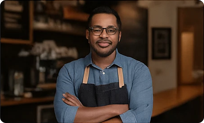 Person in blue jeans and t-shirt