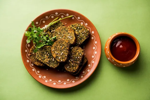 Air Fried or Baked Kothimbir Vadi