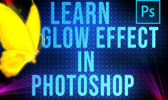 glow effect in photoshop